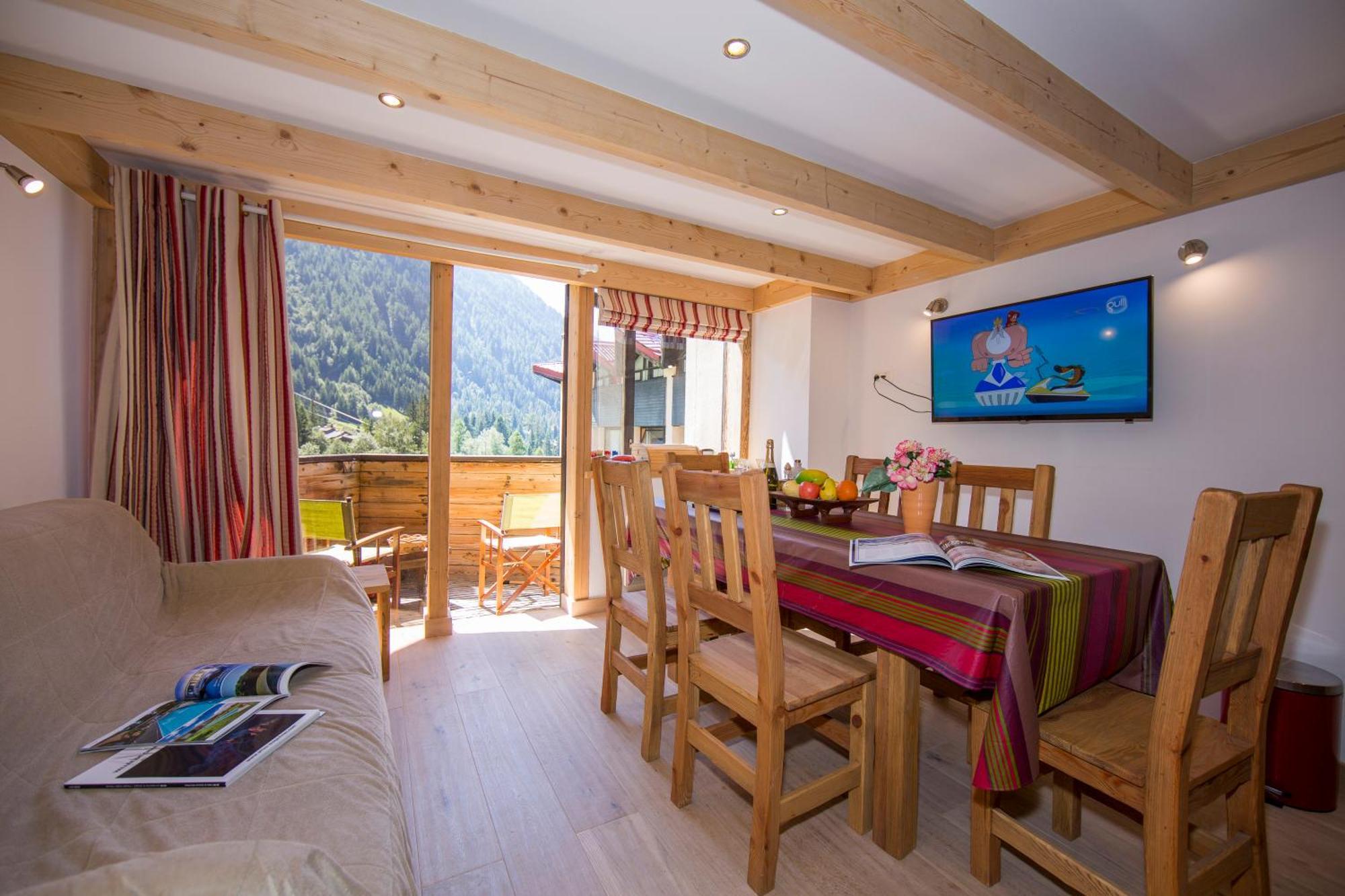 Residence Grand Roc - Campanules 306 - Happy Rentals Шамони Экстерьер фото