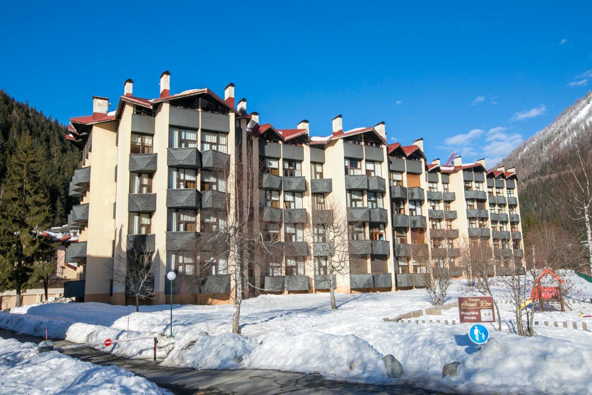 Residence Grand Roc - Campanules 306 - Happy Rentals Шамони Экстерьер фото